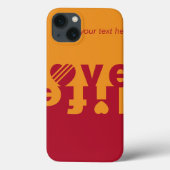 LOVE LIFE iPadケース Case-Mate iPhoneケース (裏面)
