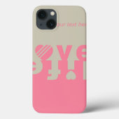 LOVE LIFE iPadケース Case-Mate iPhoneケース (裏面)