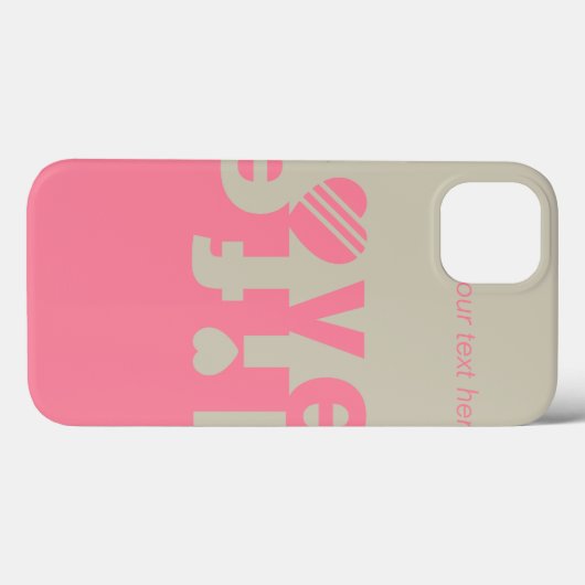 LOVE LIFE iPadケース Case-Mate iPhoneケース (裏面 (横))