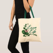 Love life tote bag トートバッグ (正面(商品))