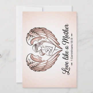 Love Like A Mother Mother's Day Christian Card サンキューカード