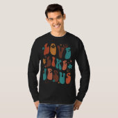Love Like Jesus宗教神Bに対するクリスチャンの言葉 Tシャツ (正面フル)