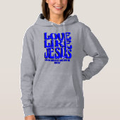 Love like jesus パーカ (正面)