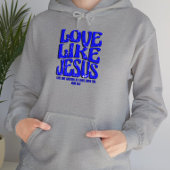 Love like jesus パーカ
