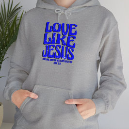 Love like jesus パーカ