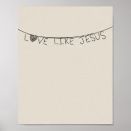 Love Like Jesus ポスター