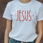 Love Like Jesus Christian Valentine's Tee Tシャツ