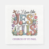 Love Like Jesus Easter Sunday スタンダードランチョンナプキン (正面)