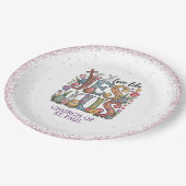 Love Like Jesus Easter Sunday ペーパープレート (アングル)