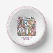 Love Like Jesus Easter Sunday ペーパーボウル (正面)