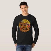 Love Like Jesus Religious God Christian Words On B Tシャツ (正面フル)