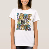 Love Like Jesus Shirt, Western Christian T-Shirt Tシャツ (正面)