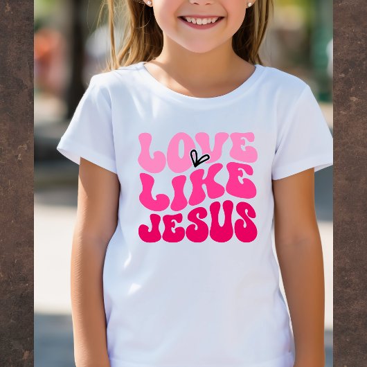 Love Like Jesus Valentine's Tee Tシャツ