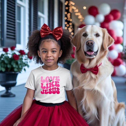 Love Like Jesus Valentine's Tee Tシャツ