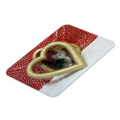 Love, Lilo -ハート猫/キットン磁石 マグネット (左側)