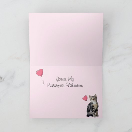 Love Lilo - Cat Valentine's Greeting Card カード (内部)