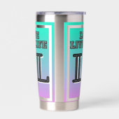 Love Live Life  Quote 保温保冷タンブラー (左面)