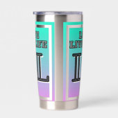 Love Live Life  Quote 保温保冷タンブラー (右面)