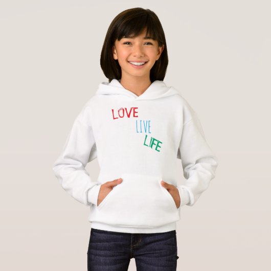 Love Live Life Tシャツ (正面フル)