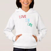 Love Live Life Tシャツ (正面)