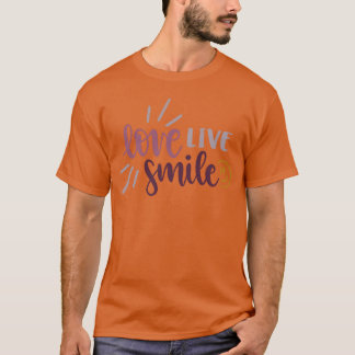 Love Live Smile ギフト Tシャツ