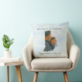 Love Lives Inインディアナ州の形をしたカスタム写真 クッション (椅子)