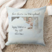 Love Lives Inメリーランド州の形をしたカスタム写真 クッション (ブランケット)