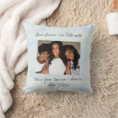 Love Lives In Colorado州形カスタム写真 クッション (ブランケット)