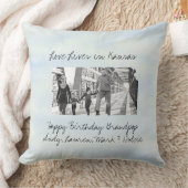 Love Lives In Kansas州形のカスタム写真 クッション (ブランケット)