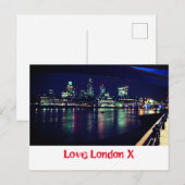 Love London X – シティオブロンドンフィナンシャルディストリクト ポストカード (正面/裏面)