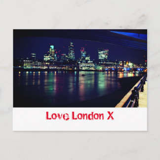 Love London X – シティオブロンドンフィナンシャルディストリクト ポストカード