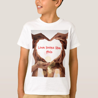 love looks like this tシャツ