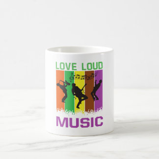 Love Loud Music Coffee Mug コーヒーマグカップ