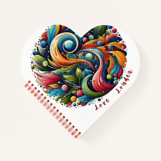 Love Louder ノートブック (正面)