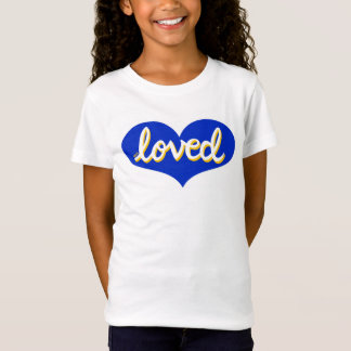 LOVE LOVED – ブルーラブハート- Tシャツ