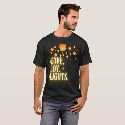 Love Loy Lights – ロイクラトン用プリントTシャツ Tシャツ (正面フル)