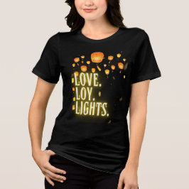 Love Loy Lights – 女性プリント トライブレンドＴシャツ