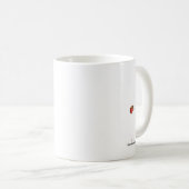 Love & Luck: Cute Ladybug Mug for Your Sister コーヒーマグカップ (正面右)