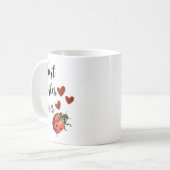 Love & Luck: Cute Ladybug Mug for Your Sister コーヒーマグカップ (正面左)
