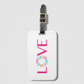 Love Luggage Tag ラゲッジタグ (正面縦)