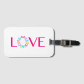Love Luggage Tag ラゲッジタグ (正面横)