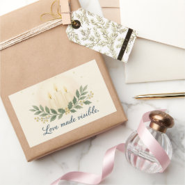 Love Made Visible — Christmas Sticker 長方形シール