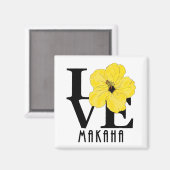 LOVE Makaha Hawaii マグネット (正面/裏面)