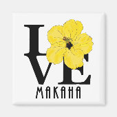 LOVE Makaha Hawaii マグネット (正面)