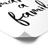 Love Makes A Family Poster ポスター (角)