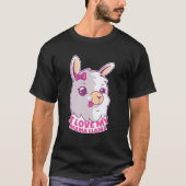 Love mama Llama Tシャツ (正面)