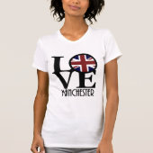 LOVE Manchester England Tシャツ (正面)