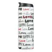 Love Markerテクスチャシームレスな背景 タンブラー (回転右)