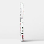 Love Markerテクスチャシームレスな背景 Case-Mate iPhoneケース (裏面 / 左)