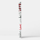 Love Markerテクスチャシームレスな背景 Case-Mate iPhoneケース (裏面 / 右)